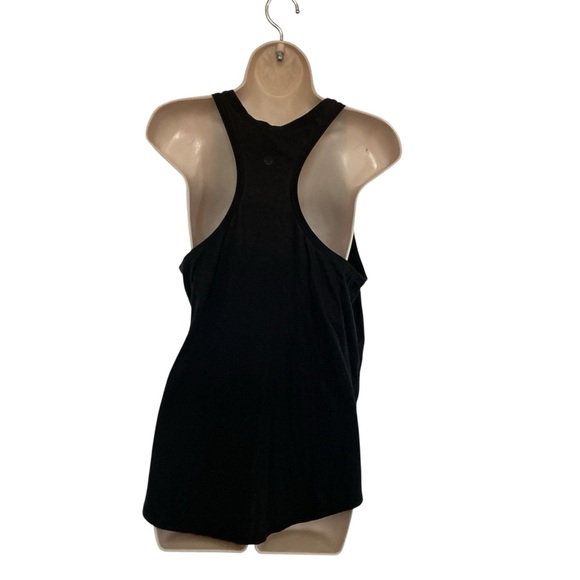 Lululemon Womens Black Racerback Tank Size Medium Loose Gym Yoga Lightweight - Picture 2 of 6